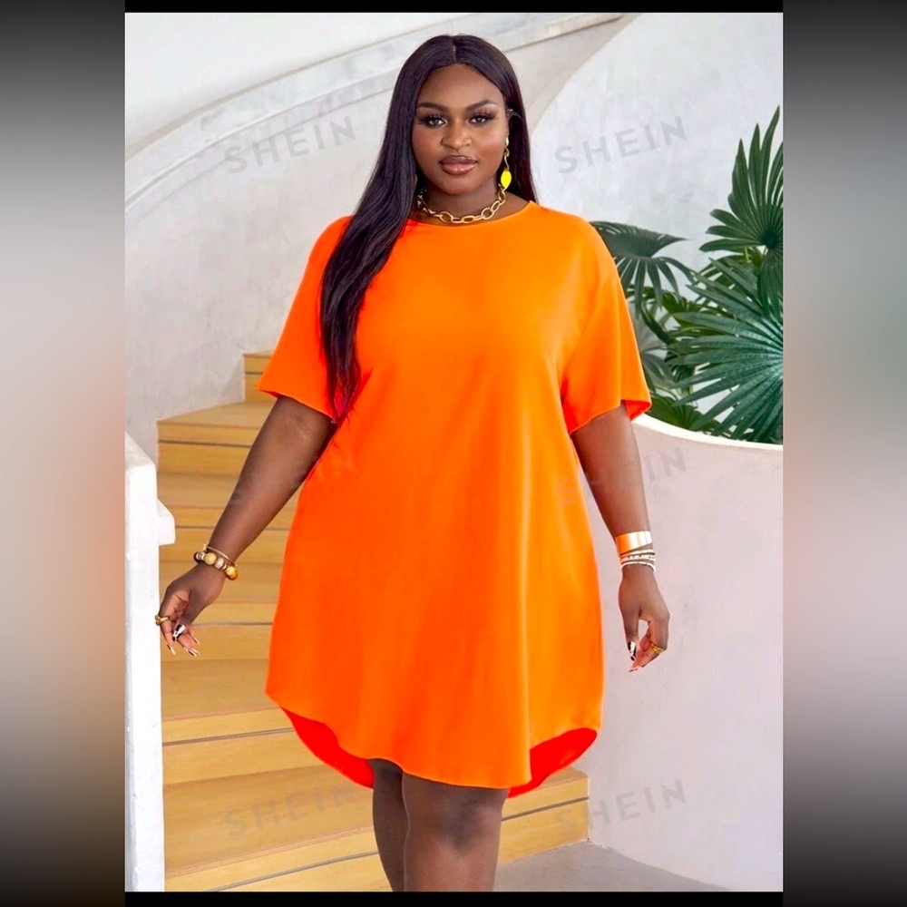 SHEIN TEE- DRESS